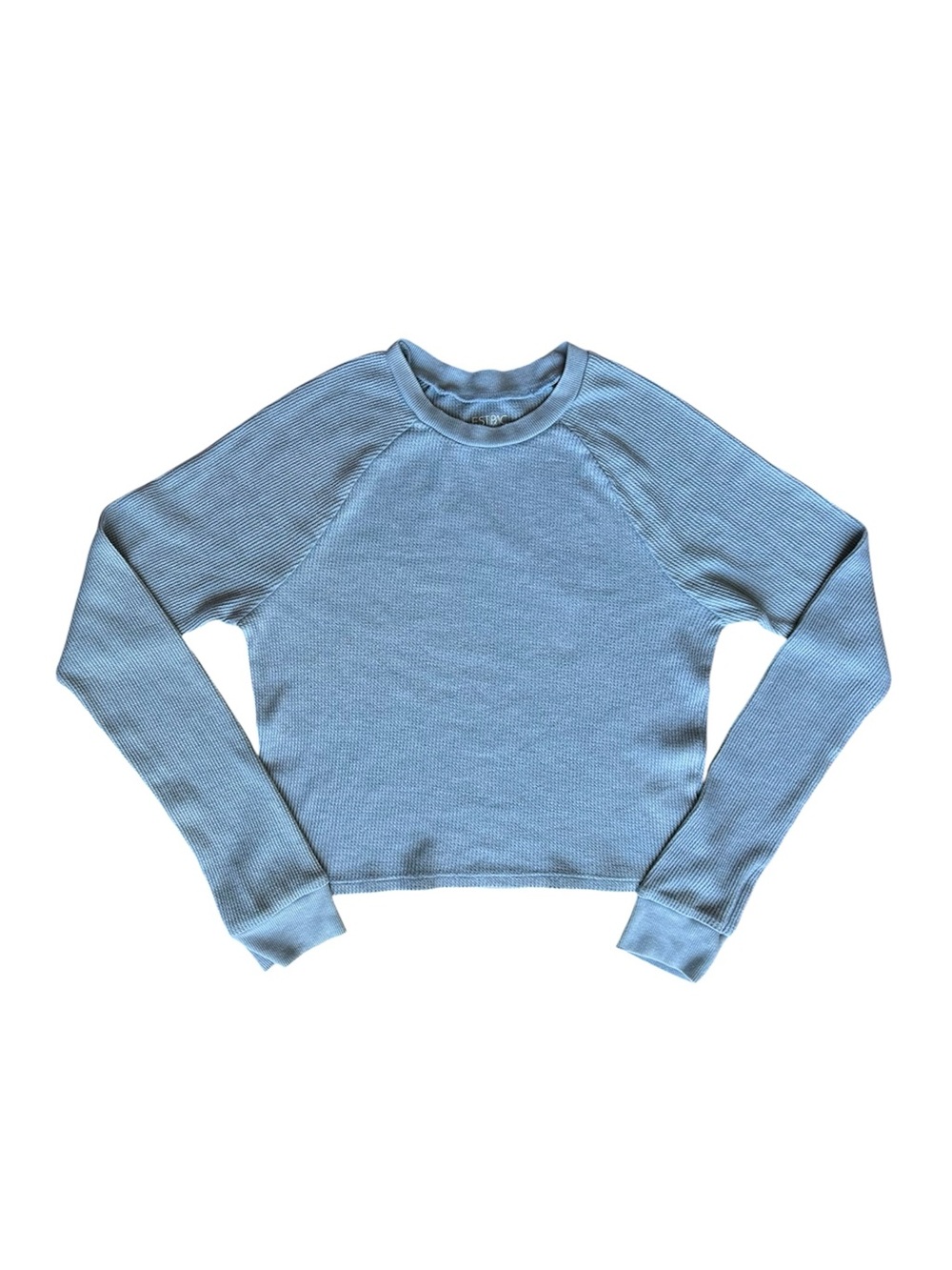 Pacsun Women's Blue and Grey Shirt